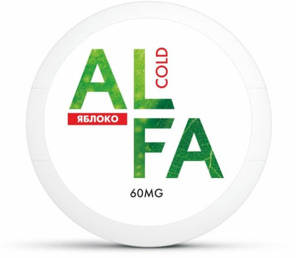 купить Снюс ALFA COLD Apple